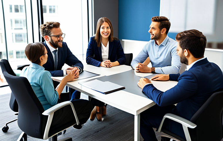 소비자중심 경영 사례 연구와 지속 가능성 전략 탐구 - Customer-Centric Business Meeting**
"A diverse group of business professionals collaborating around...