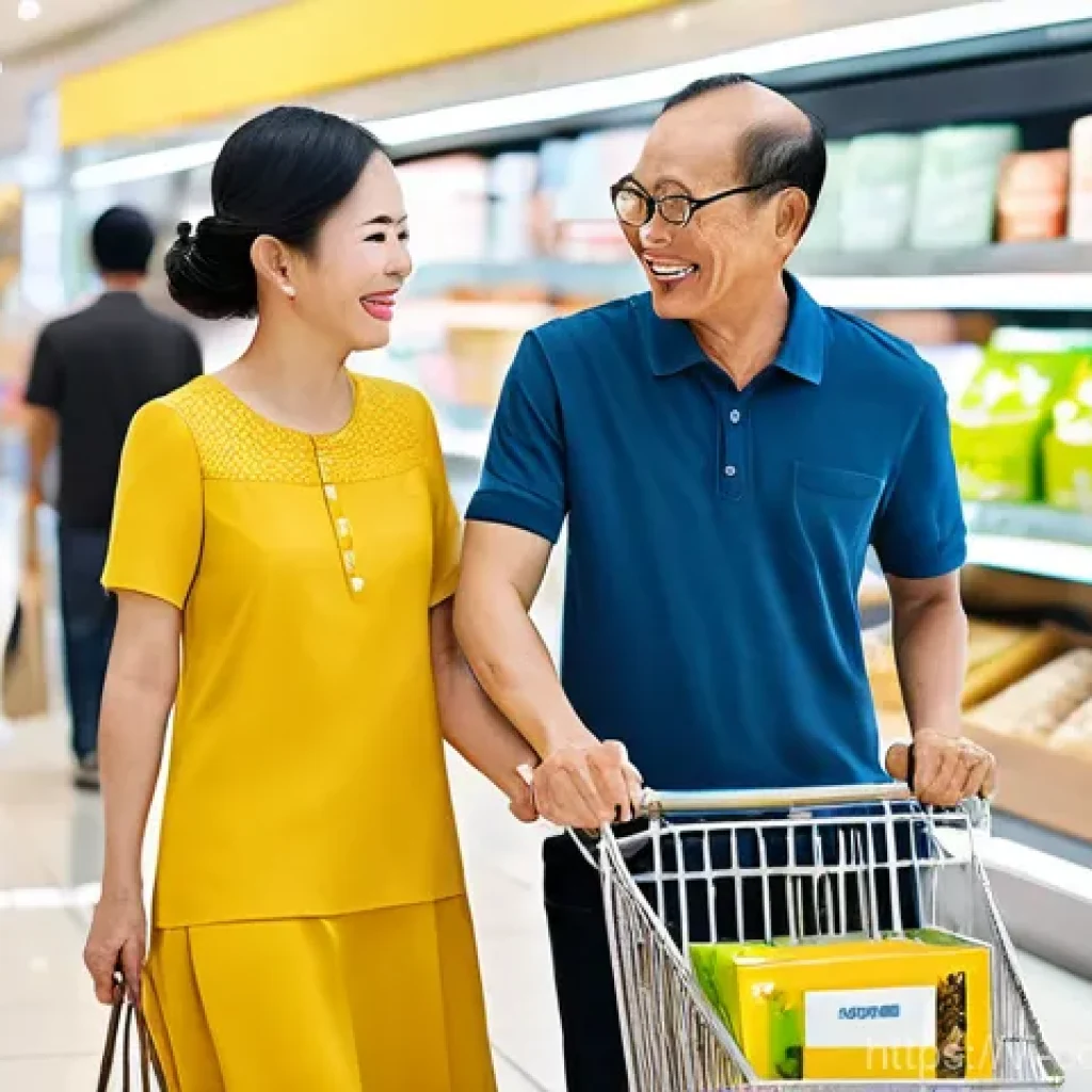 소비자 보호법 관련 최신 판례 분석 - **Prompt:** A vibrant, high-quality photograph capturing a diverse group of Vietnamese consumers, in...