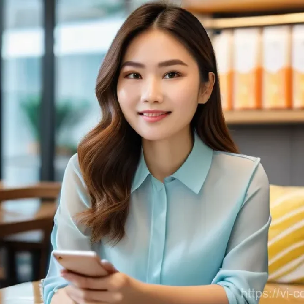 소비자 보호와 관련된 공공정책 사례 - **Prompt: Empowered Vietnamese Consumer Navigating Online Shopping with Confidence**
    A vibrant, ...