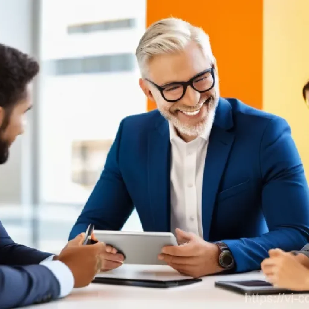소비자중심 경영과 디지털 혁신의 연계 전략 연구와 분석 - **Prompt 1: Customer-Centric Empathy in Action**
"A diverse group of customers, including men an...