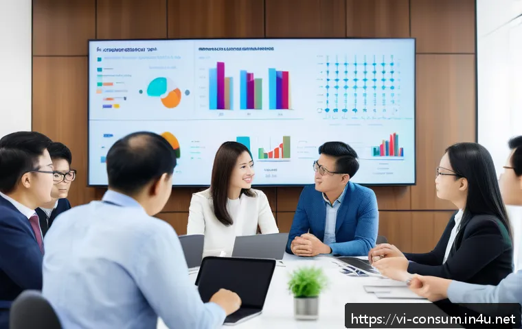 소비자전문기술사 협회 활동과 네트워킹 - A diverse group of Vietnamese professionals from various fields such as technology engineers, market...