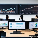 Home 20 소비자 행동 데이터를 활용한 신제품 혁신 사례 연구와 분석 - A modern Vietnamese business office setting where a diverse team of professionals is analyzing consu...